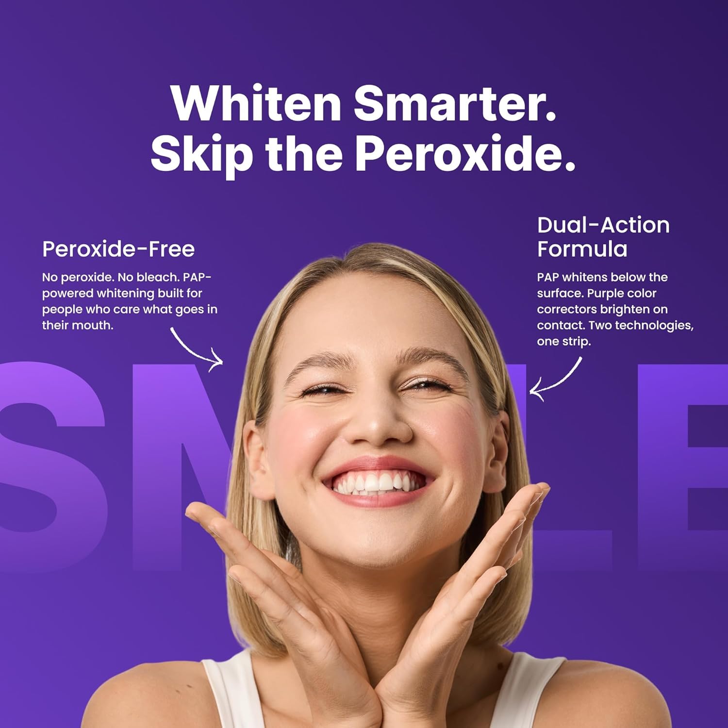Purple Smile Whitening Strips