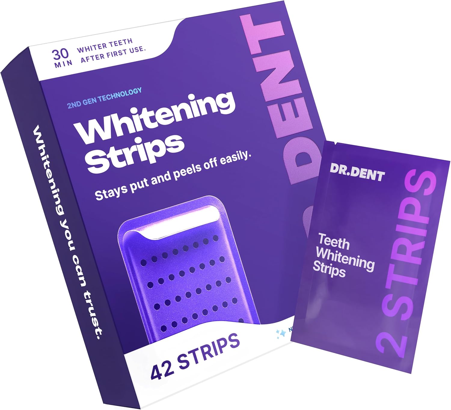 Purple Smile Whitening Strips